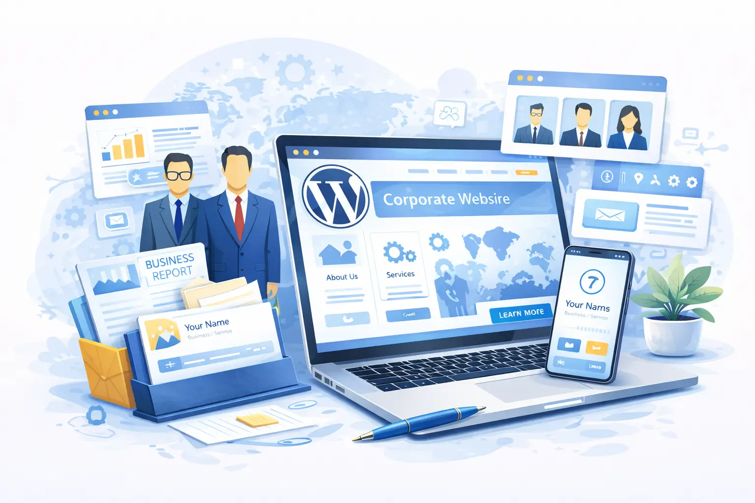 Заказать создание корпоративного сайта на WordPress в Минске, Беларусь Заказать создание корпоративного сайта на WordPress в Минске, Беларусь