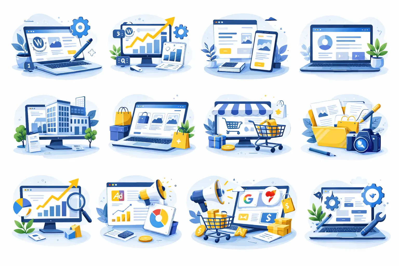 Создание и продвижение сайтов - комплексная услуга Создание и продвижение сайтов - комплексная услуга