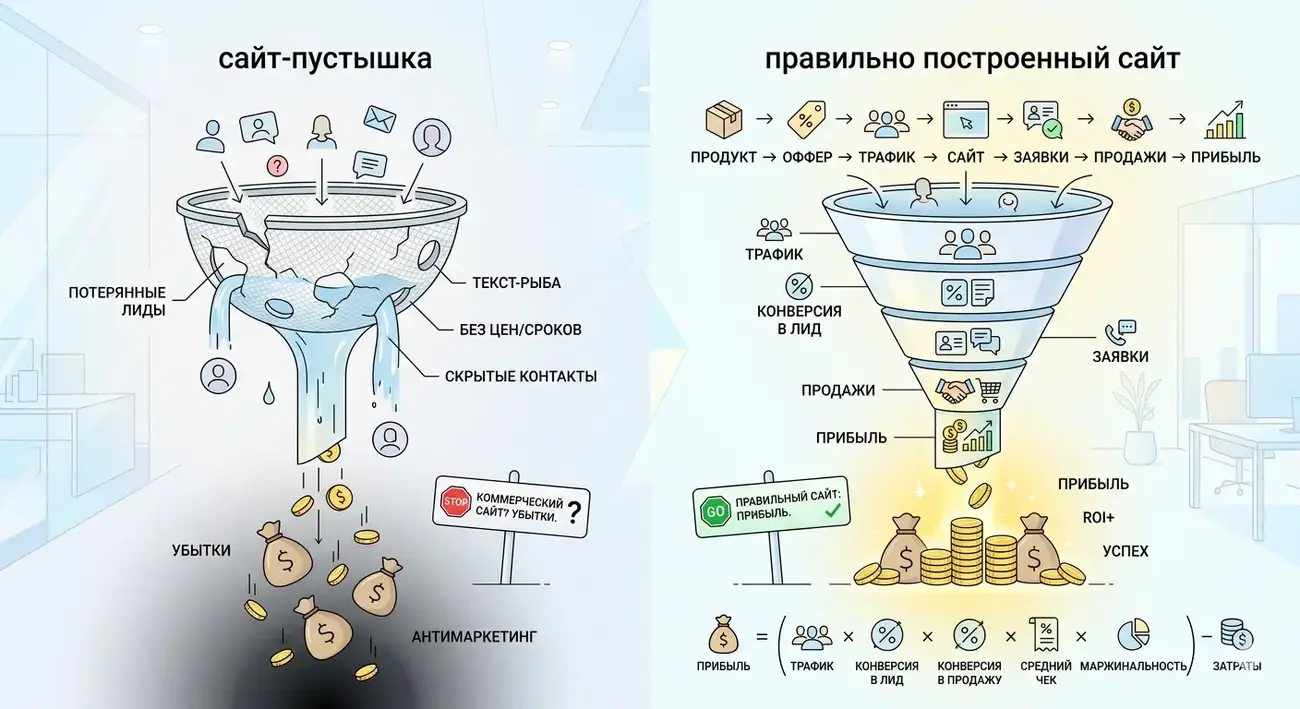 Как увеличить продажи с сайта: причины, чек-лист, как исправить?
